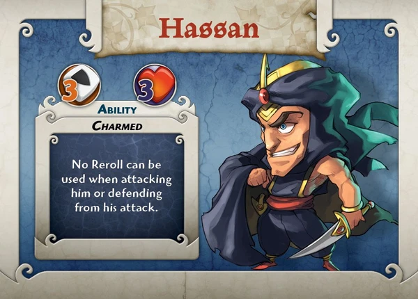 Cover image of Arcadia Quest: Hassan board game