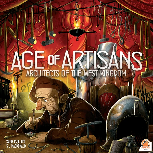 Cover image of Architects of the West Kingdom: Age of Artisans board game