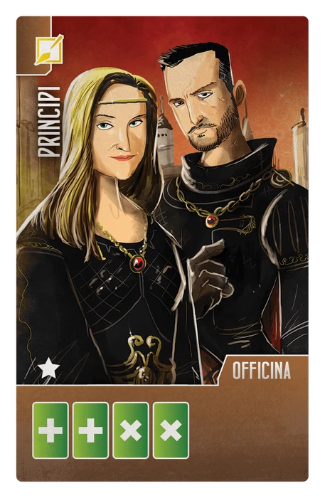 Cover image of Architects of the West Kingdom: Principi Promo Card board game