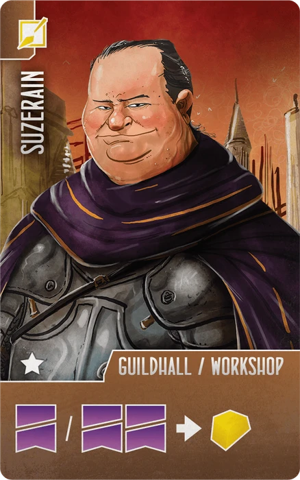 Cover image of Architects of the West Kingdom: Suzerain board game