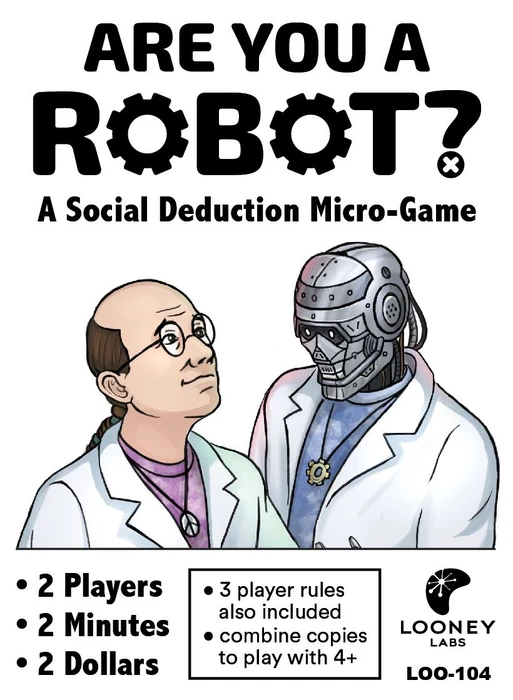 Cover image of Are You A Robot? board game