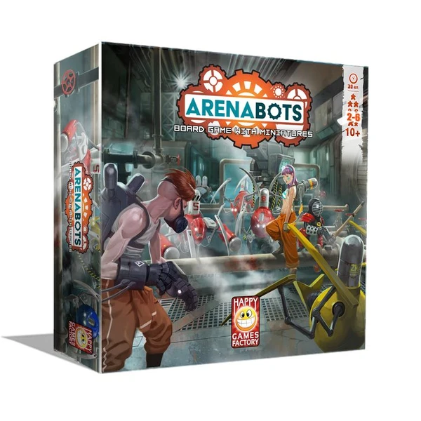 Cover image of ArenaBots board game
