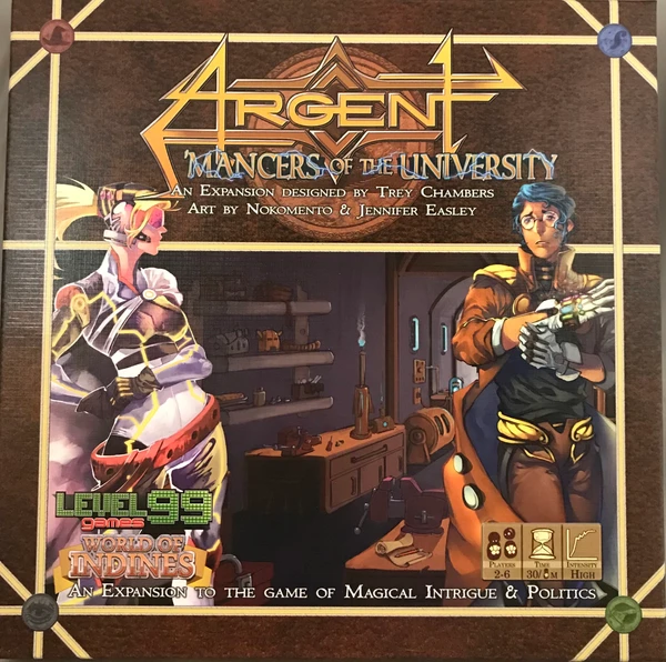 Cover image of Argent: Mancers of the University board game