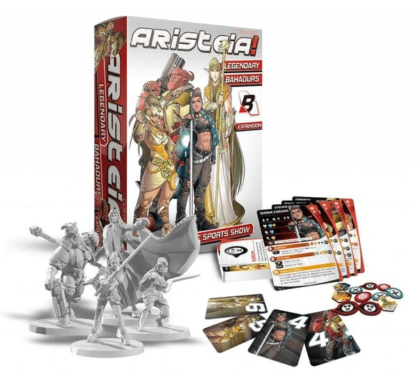 Cover image of Aristeia!: Legendary Bahadurs board game