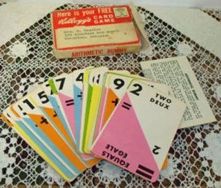 Cover image of Arithmetic Rummy board game