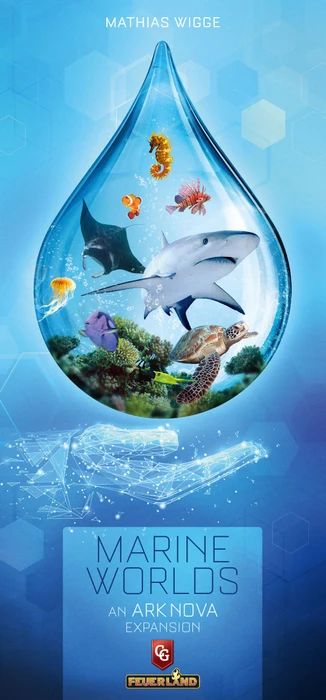 Cover image of Ark Nova: Marine Worlds board game