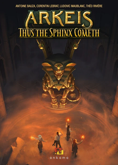 Cover image of Arkeis: Thus the Sphinx Cometh board game