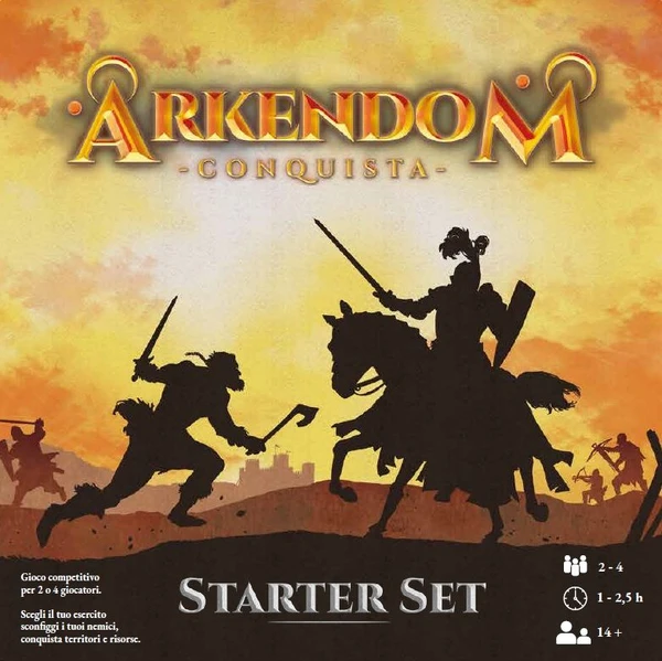 Cover image of Arkendom Conquista Starter Set board game