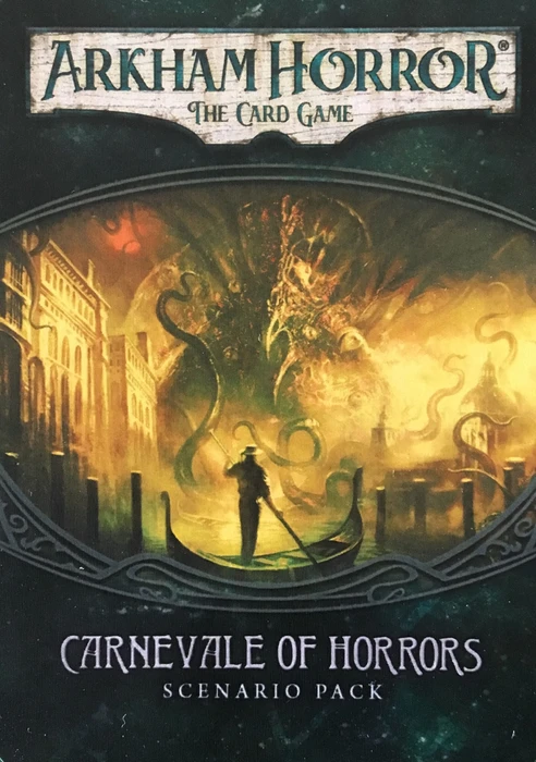 Cover image of Arkham Horror: The Card Game – Carnevale of Horrors: Scenario Pack board game