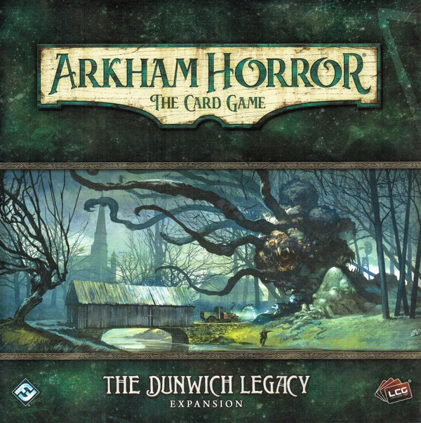 Cover image of Arkham Horror: The Card Game – The Dunwich Legacy: Expansion board game
