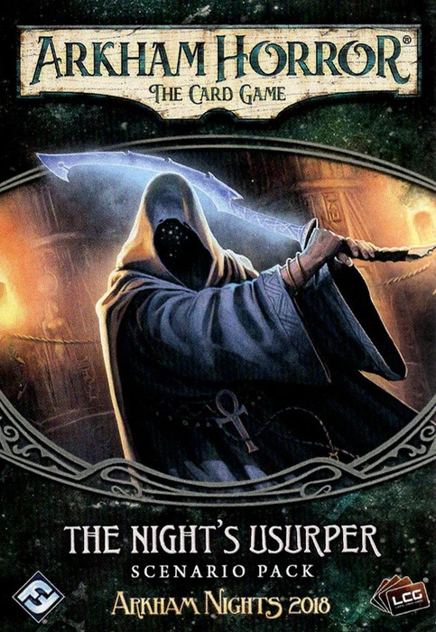 Cover image of Arkham Horror: The Card Game – The Night's Usurper: Scenario Pack board game