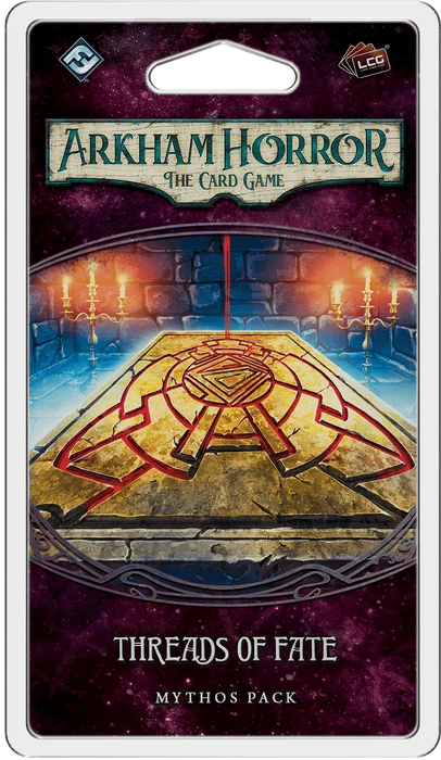 Cover image of Arkham Horror: The Card Game – Threads of Fate: Mythos Pack board game