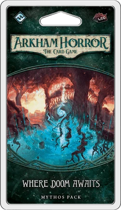 Cover image of Arkham Horror: The Card Game – Where Doom Awaits: Mythos Pack board game