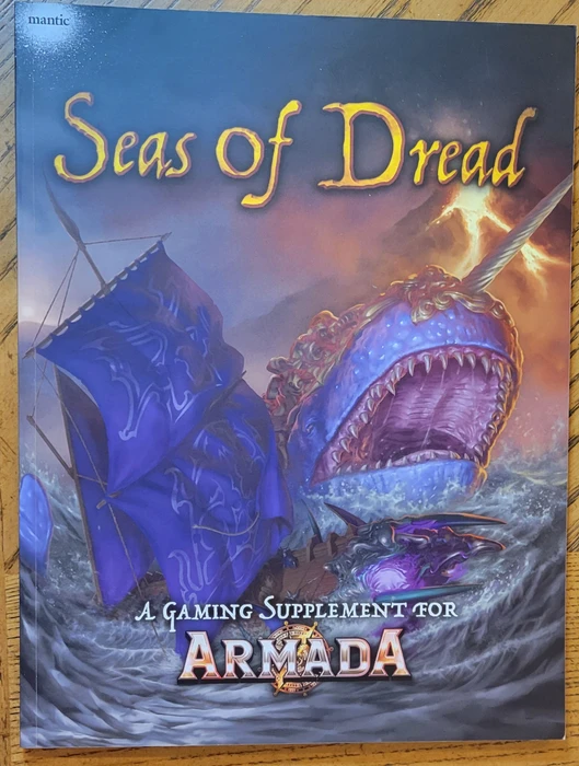 Cover image of Armada: Seas of Dread Supplement board game