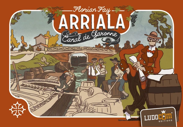 Cover image of Arriala: Canal de Garonne board game