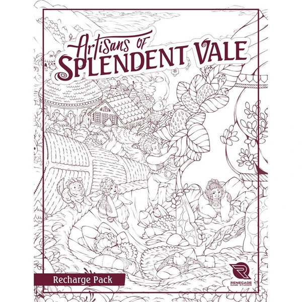 Cover image of Artisans of Splendent Vale: Recharge Pack board game