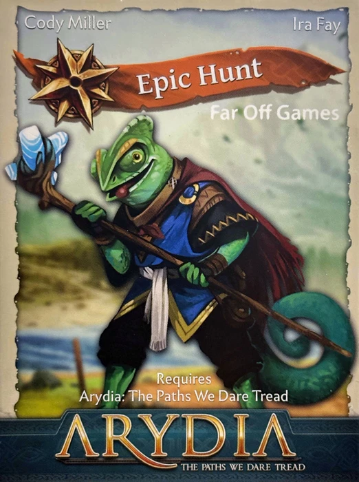 Cover image of Arydia: The Paths We Dare Tread – Epic Hunt board game