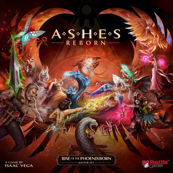 Cover image of Ashes Reborn: Rise of the Phoenixborn board game