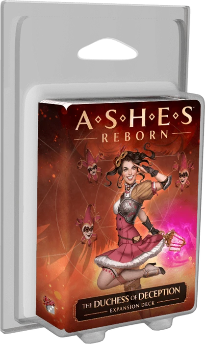 Cover image of Ashes Reborn: The Duchess of Deception board game