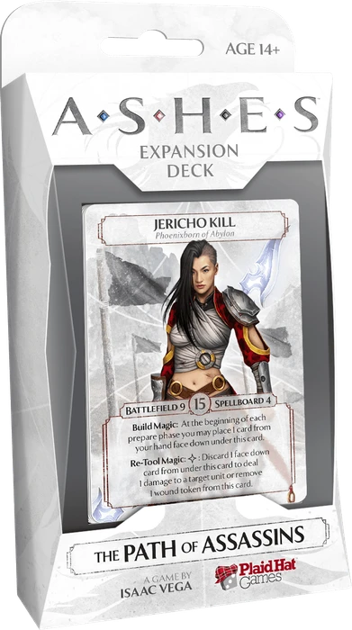 Cover image of Ashes: The Path of Assassins board game