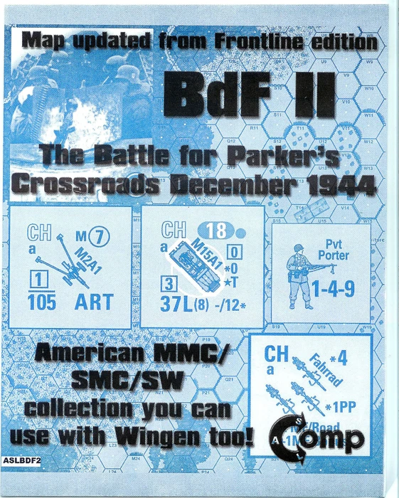 Cover image of ASL Comp: BdF II – The Battle for Parker's Crossroad board game