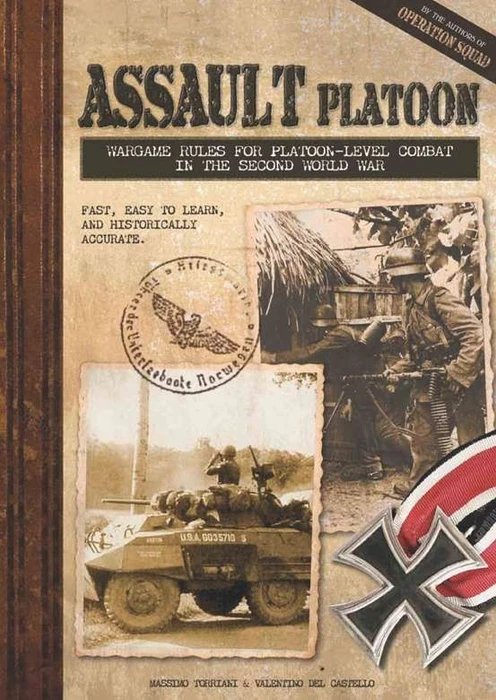 Cover image of Assault Platoon: Wargame Rules for Platoon-Level Combat in the Second World War board game