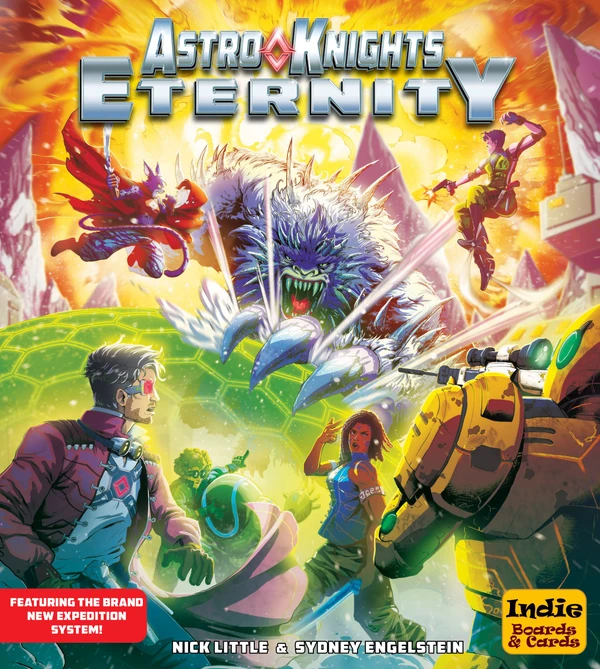 Cover image of Astro Knights: Eternity board game