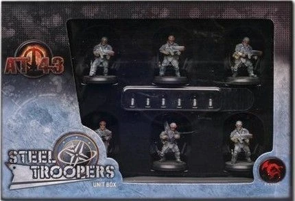 Cover image of AT-43 Unit Box: Steel Troopers board game