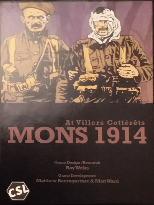 Cover image of At Villers Cottérêts: Mons 1914 board game