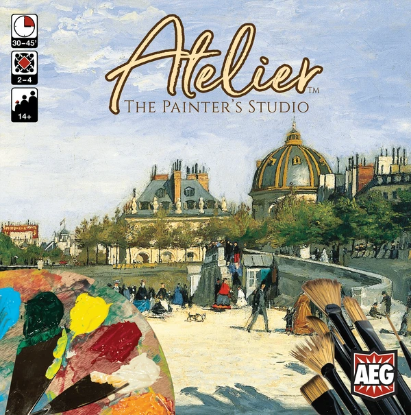 Cover image of Atelier: The Painter's Studio board game