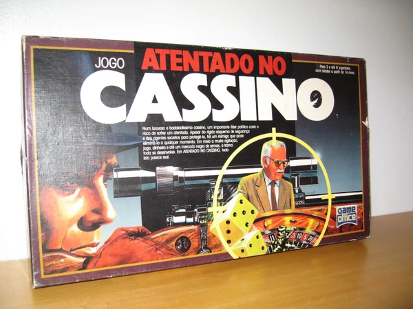 Cover image of Atentado no Cassino board game