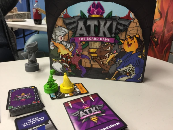 Cover image of ATK! The Board Game board game