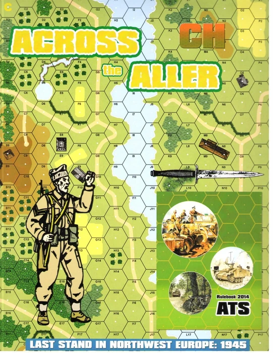 Cover image of ATS Across the Aller: Northwest Europe 1945 board game