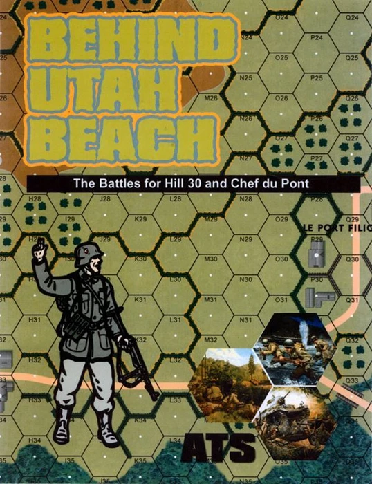Cover image of ATS: Behind Utah Beach – The Battles for Hill 30 and Chef du Pont board game