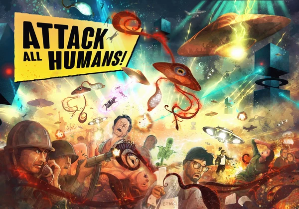 Cover image of Attack All Humans! board game
