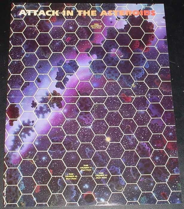 Cover image of Attack in the Asteroids board game