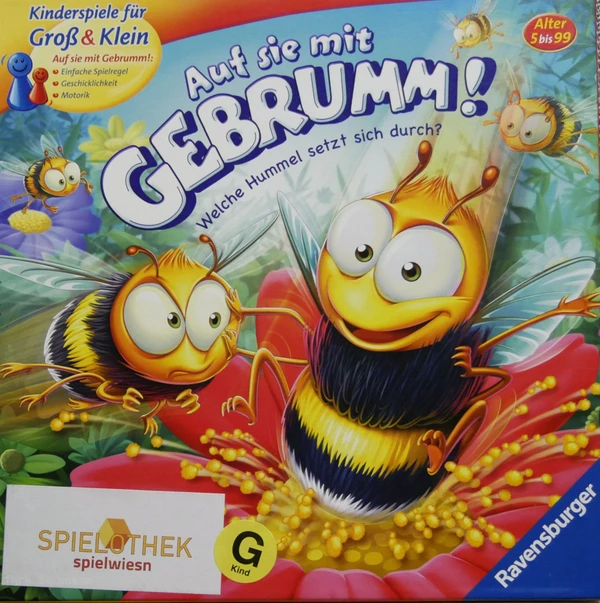 Cover image of Auf sie mit Gebrumm board game