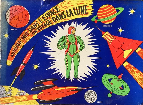 Cover image of Aujourd' Hui Dans L'Espace Un Voyage Dans La Lune board game