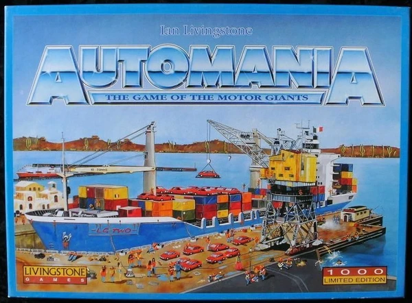 Cover image of Automania: The Game of the Motor Giants board game