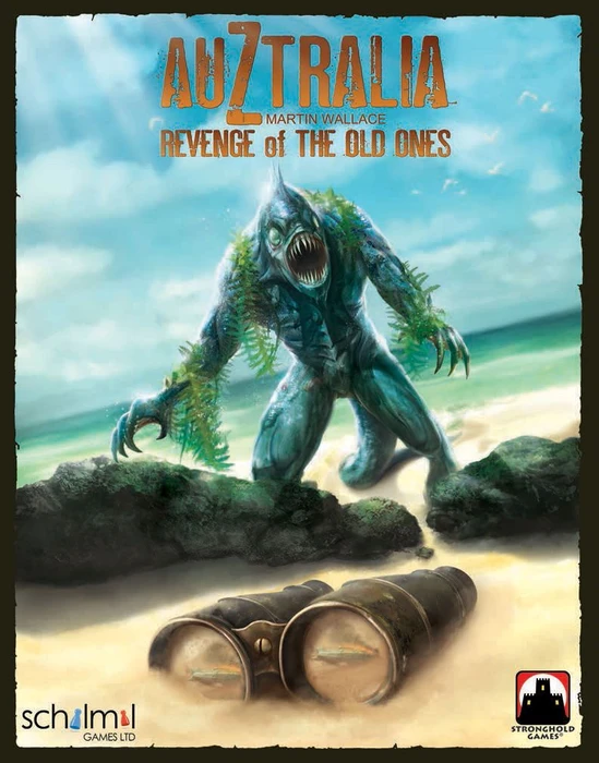 Cover image of AuZtralia: Revenge of the Old Ones board game