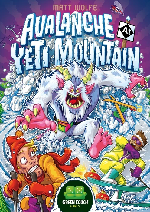 Cover image of Avalanche at Yeti Mountain board game