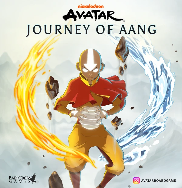 Cover image of Avatar: Journey of Aang board game