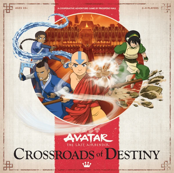 Cover image of Avatar: The Last Airbender – Crossroads of Destiny board game