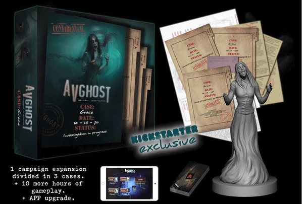 Cover image of AVGhost:  Paranormal Investigation – Case: Grace board game
