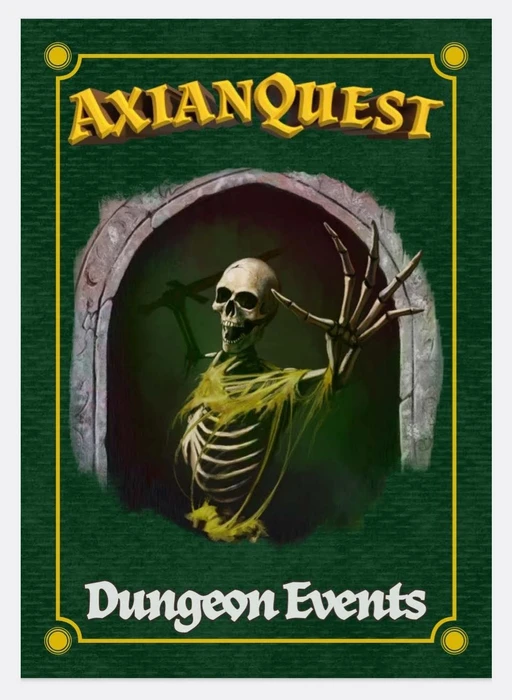 Cover image of AxianQuest: Dungeon Events board game