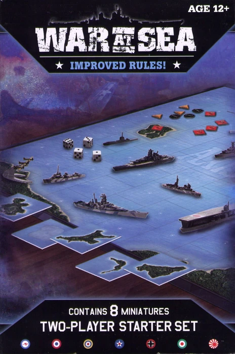 Cover image of Axis & Allies: War at Sea board game
