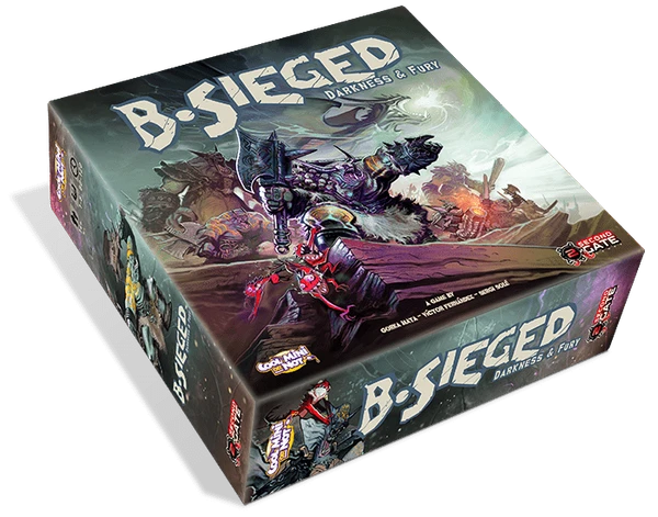 Cover image of B-Sieged: Darkness & Fury board game