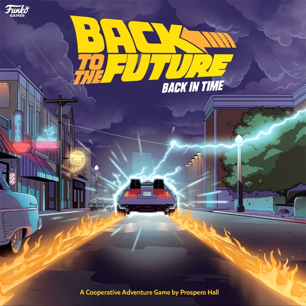 Cover image of Back to the Future: Back in Time board game