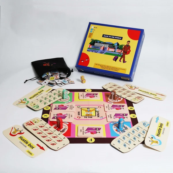 Cover image of Back to the world: Board Game board game