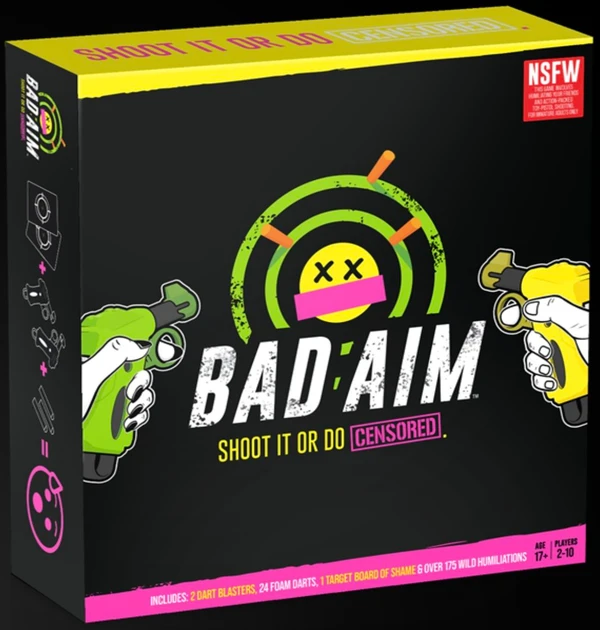 Cover image of Bad Aim board game